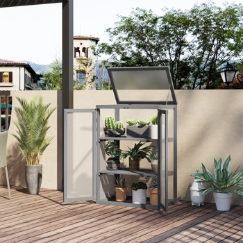 Wooden Cold Frame Greenhouse