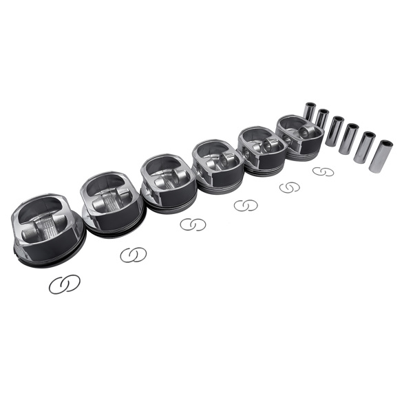 Pistons w/Rings for 03-09 Toyota 4Runner FJ Cruiser Tacoma 4.0 1GRFE 13101-0P020 13101-31030 131010P020