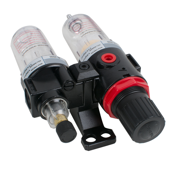Air Pressure Regulator Oil/Water Separator Trap Filter Airbrush Compressor