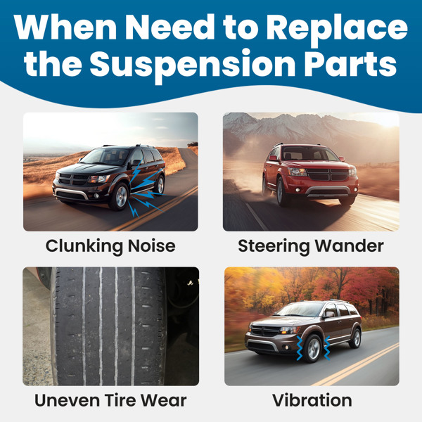 12x 前悬架下控制臂带球头 适用于  Dodge Journey 2009-2020-5