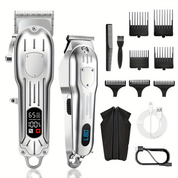 Hair Clippers for Men Professional, Cordless Clippers for Hair Cutting, Mens Hair Clippers and Trimmer Kit for Barber（Amazon Logistics, ban Wal Mart）
