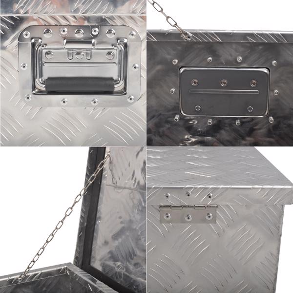 30”Aluminum pickup truck truck bed tool trailer storage box MT018023（Amazon & Temu Ban Sale）(No support for returns without reason)