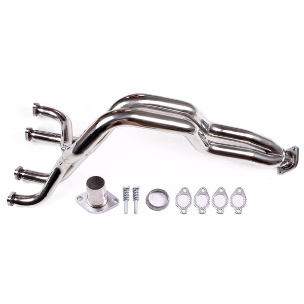 排气管 Fit For 1976-1984 VW Jetta Rabbit 1.5L 1.6L 1.7L Engines Stainless Steel Exhaust Manifold Racing Header（禁售亚马逊 & TEMU）(不支持无理由退货)-1