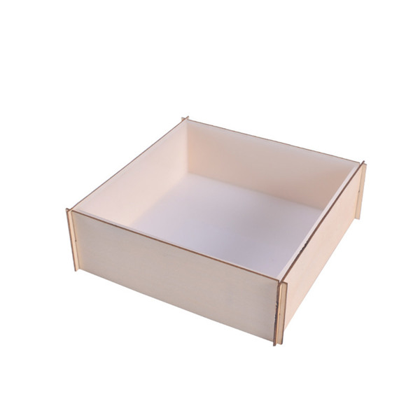 DIY Epoxy Resin Silicone Mold Large Square Mold With Frame For Resin, Flower Specimen Silicone Mold