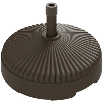  Brown Round Patio Umbrella Base Holder