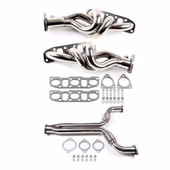 2003-2007 Infiniti G35 2003-2006 Nissan 350Z 3.5L T-304 Stainless Steel Exhaust Header Kit（Amazon & Temu Ban Sale）(No support for returns without reason)