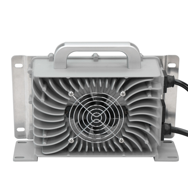 1200W防水 48V 20A 120V 美规插头+鳄鱼夹 锂电池充电器-1