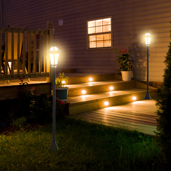 2 Piece LED Garden Lights