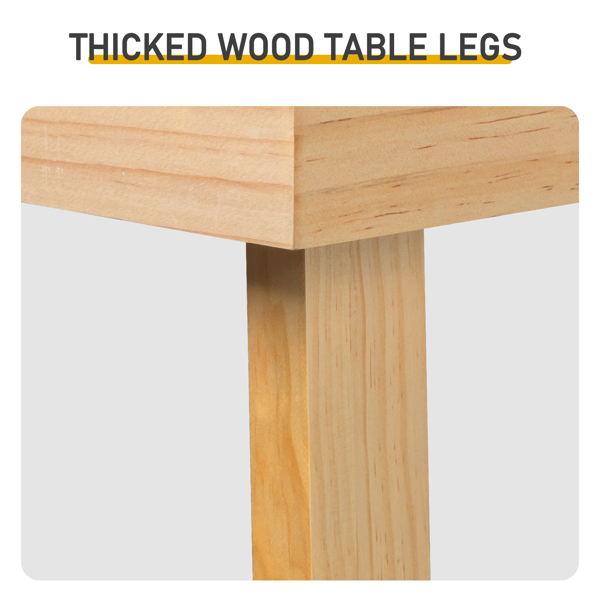 43.3 Inch Solid Wood Console Table for Entryway, Sofa Table Narrow Entryway Table for Hallway, Behind The Couch, Living Room, Foyer, Wood Color