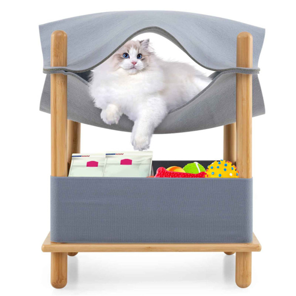 2层猫公寓带吊床（amazon shipping-发货，WALMART禁止销售）-2
