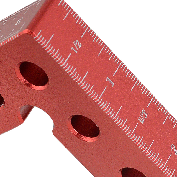 Get Precise Woodworking Results with 6pc Set of 14cm 90 Degree Angles Positioning Squares & Clamps Clips