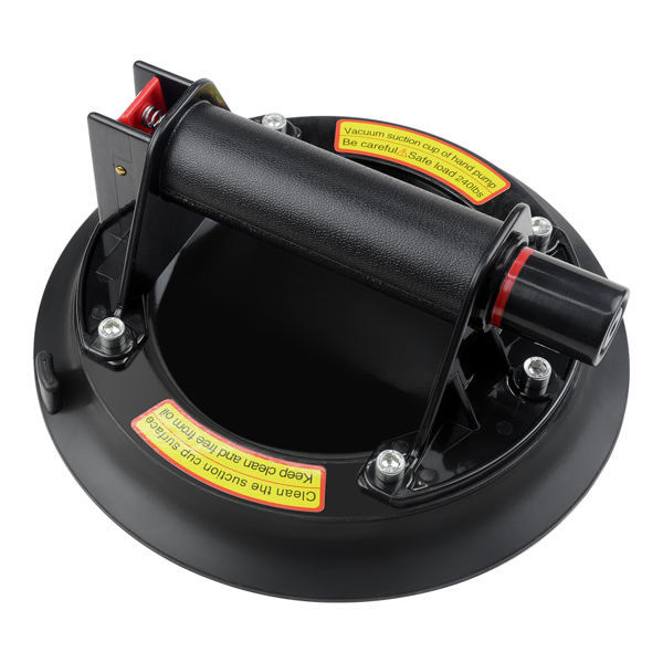 Securely lift and move heavy glass with ease using our 8'' Vacuum Suction Cup Glass Lifter - perfect for seamless installation and maintenance
