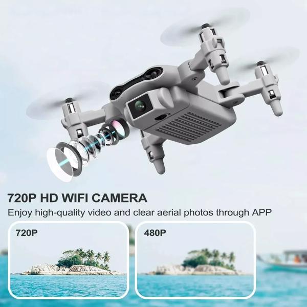 4DRC V9 Mini Drone for Kids Adults 720P HD FPV Camera, Foldable RC Quarcopter for Boys Girls with Altitude Hold, Headless Mode,Logistics is randomly sent by UPS/USPS/FEDEX/Amazon Logistics.