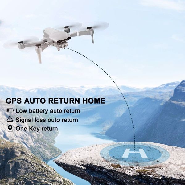 2025 Rc Quadcopter RC Drone 5G WIFI 4K Camera GPS FPV 2Batteries with Bag ,Drones suitable for beginners,Logistics is randomly sent by UPS/USPS/FEDEX/Amazon Logistics.