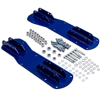 Third Row Seat Bracket & Bolt Trim Set for Jeep Wrangler JK Unlimited 2007-2018