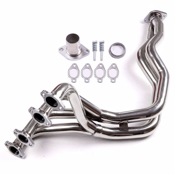 排气管 Fit For 1976-1984 VW Jetta Rabbit 1.5L 1.6L 1.7L Engines Stainless Steel Exhaust Manifold Racing Header（禁售亚马逊 & TEMU）(不支持无理由退货)-3