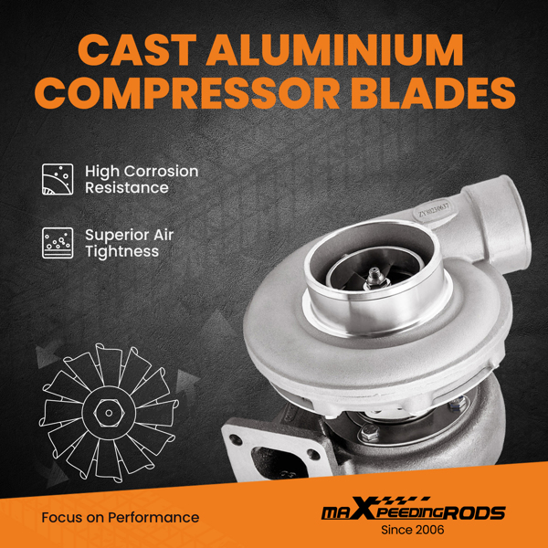 涡轮增压器 S300SX3-S366 A/R .91 T4 320-800HP 双涡管 177275-4