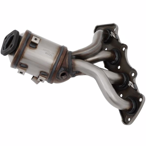 排气管 Exhaust Manifold Catalytic Converter Fit For 2012-2017 Hyundai Accent Kia Rio Soul（禁售亚马逊 & TEMU）(不支持无理由退货)-3