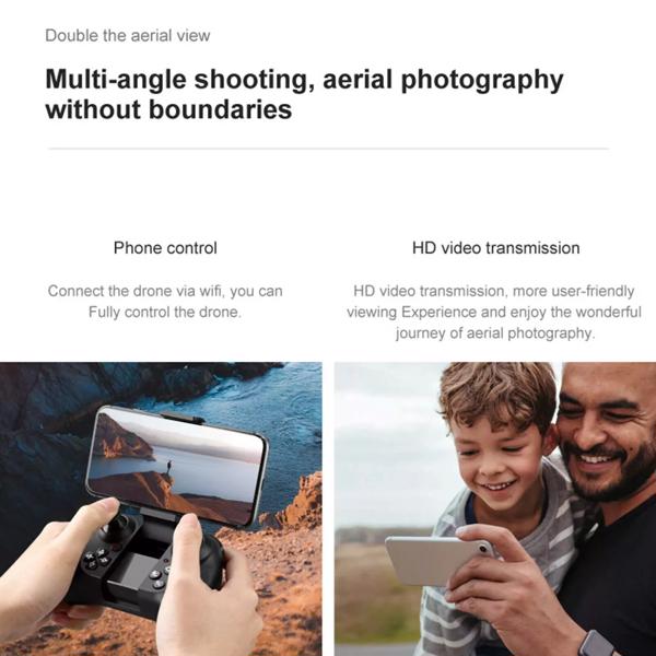 4DRC V9 Mini Drone for Kids Adults 720P HD FPV Camera, Foldable RC Quarcopter for Boys Girls with Altitude Hold, Headless Mode,Logistics is randomly sent by UPS/USPS/FEDEX/Amazon Logistics.