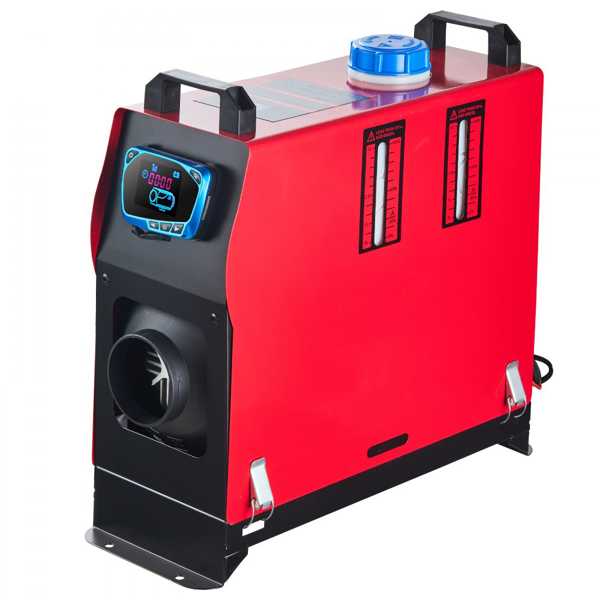 柴油加热器8KW，12V红色升级柴油加热器带LCD开关的一体式柴油空气加热器，适用于卡车、船、汽车拖车、房车房车露营车的柴油加热器（周末不发货，禁售亚马逊）-4