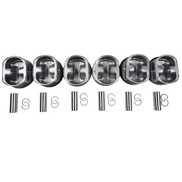 Pistons w/Rings for 03-09 Toyota 4Runner FJ Cruiser Tacoma 4.0 1GRFE 13101-0P020 13101-31030 131010P020
