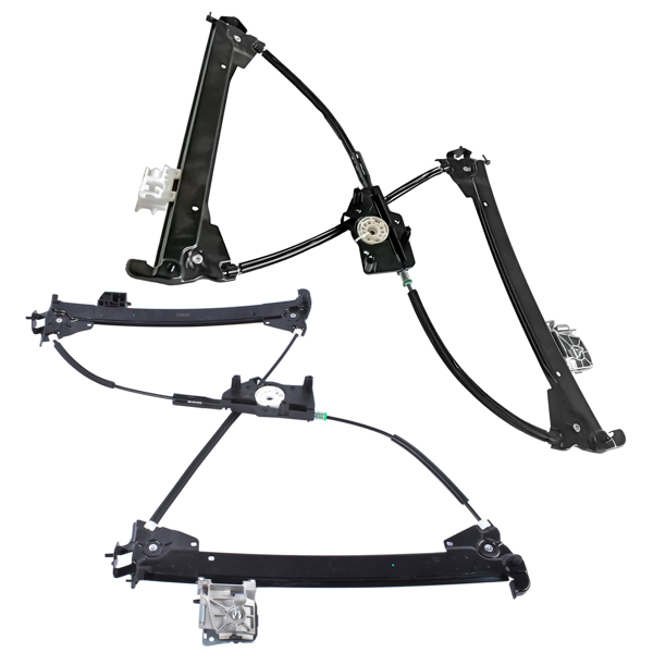 玻璃升降器 Pair Front Left Right Power Window Regulators for Tesla Model S 2012-2020 Sedan 740-602, 740-603-1