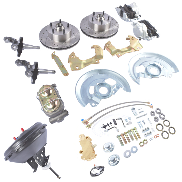 制动改装包 Front Disc Brake Conversion Kit for Buick Skylark Chevy Malibu Camaro Olds Cutlass F85-5