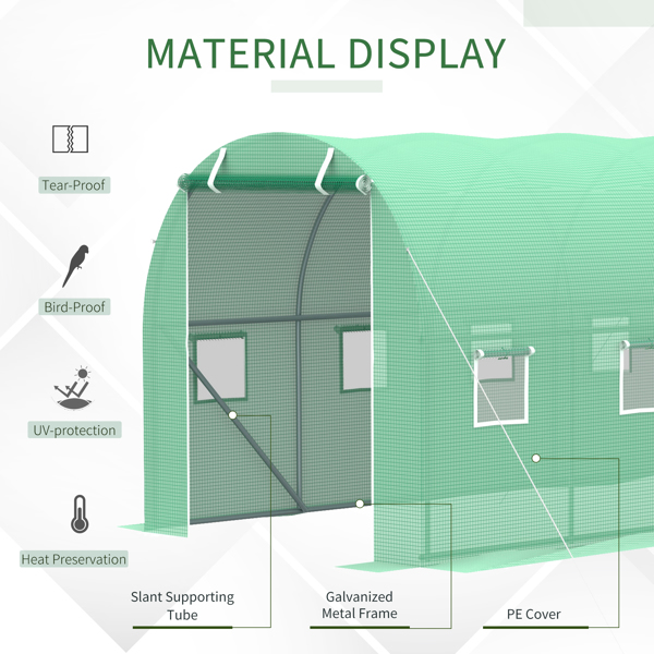 Walk-in Tunnel Greenhouse 