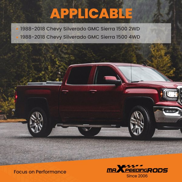 适用于雪佛兰Silverado Sierra 1500 88-18的后2“-3”下降卸扣降低套件-3