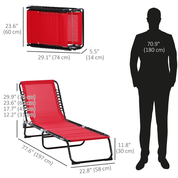 折叠式躺椅 /摇摇椅（周末不发货）（ Amazon Shipping）（WalMart禁售）-3