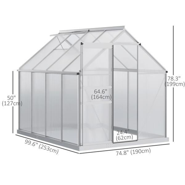 Walk-in Tunnel Greenhouse 