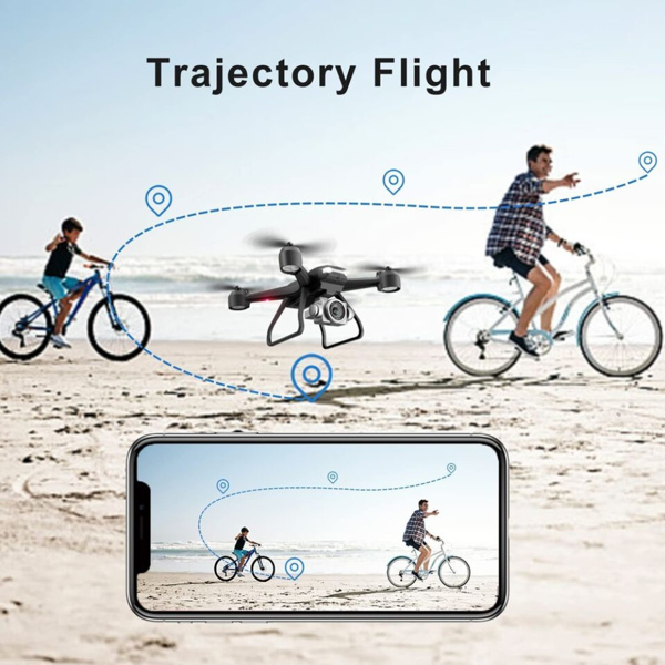 4DRC V14 Professional Drone 6K HD Dual Camera Wifi FPV Portable RC Quadcopter 2 BATTERY,Drones suitable for adults/beginners.Logistics is randomly sent by UPS/USPS/.