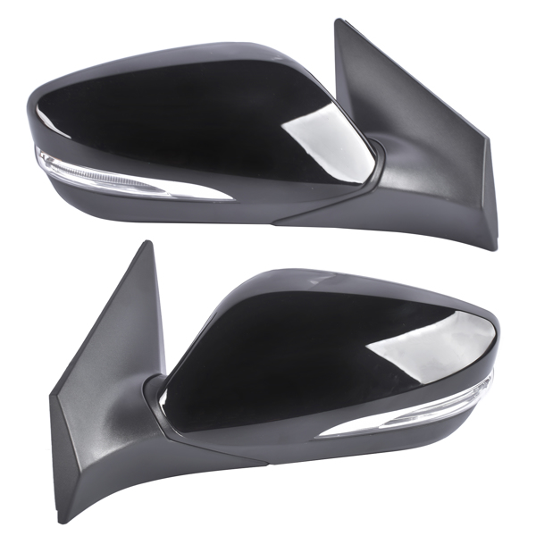 2Pcs Power Mirrors Heated Left + Right for Hyundai Elantra 1.8L 2.0L 2014-2016 876103X680 876203X680