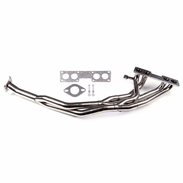 1990 Nissan 240SX 2.4L Racing Long Tube Header Exhaust Manifold（Amazon & Temu Ban Sale）(No support for returns without reason)