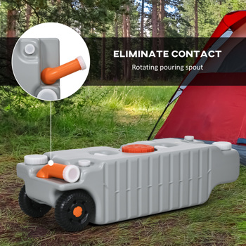 Portable RV Water Tank ( Amazon Shipping)（Prohibited by WalMart）