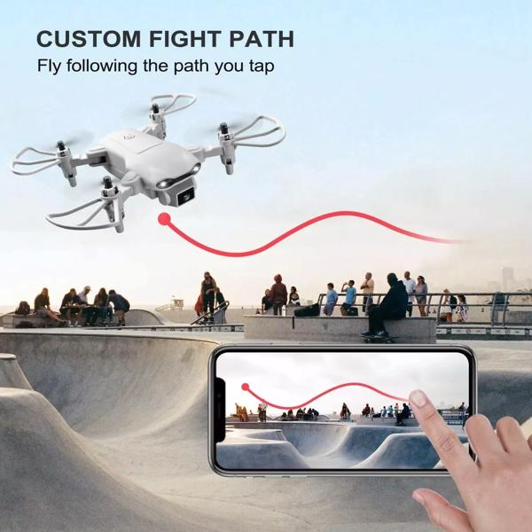 4DRC V9 Mini Drone for Kids Adults 720P HD FPV Camera, Foldable RC Quarcopter for Boys Girls with Altitude Hold, Headless Mode,Logistics is randomly sent by UPS/USPS/FEDEX/Amazon Logistics.