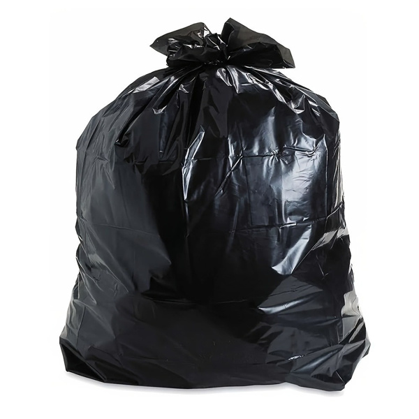 65 Gallon Extra Large Trash Bags - 100 Count Thickened Heavy Duty Black Garbage Bags for Outdoor Use, Moving Boxes, Bulk Waste - High Load Capacity