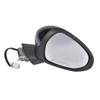 Exterior View Mirror Front Right Side Power Heated W/ Blind Spot Detection for Kia K5 GT-Line Sedan 4-Door 1.6L 1598CC 98Cu. In. l4 GAS DOHC 2021-2024 87620-L3080,87620L3080