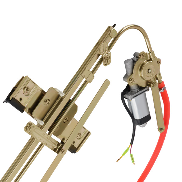 2 Door Flat Glass Power Window Kit with Switches Wiring Universal