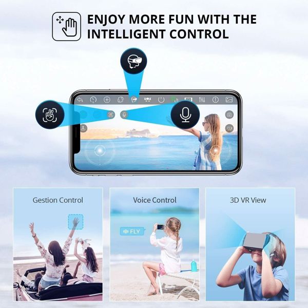 4DRC V13 RC Drone 6K HD Dual Camera WiFi FPV Foldable Quadcopter Camera Drone ,2 Battery.Logistics is randomly sent by UPS/USPS/FEDEX