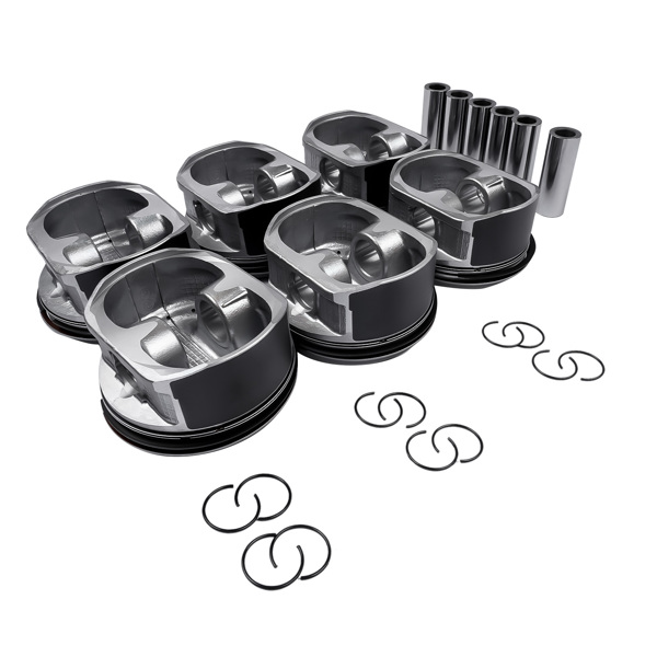 Pistons w/Rings for 03-09 Toyota 4Runner FJ Cruiser Tacoma 4.0 1GRFE 13101-0P020 13101-31030 131010P020