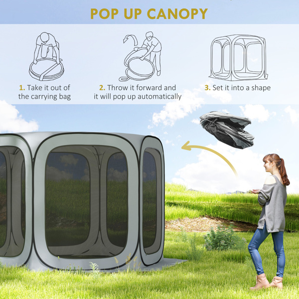 Pop Up Screen Tent  ( Amazon Shipping)（Prohibited by WalMart）