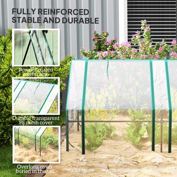 Mini Walk-in Greenhouse ( Amazon Shipping)（Prohibited by WalMart）