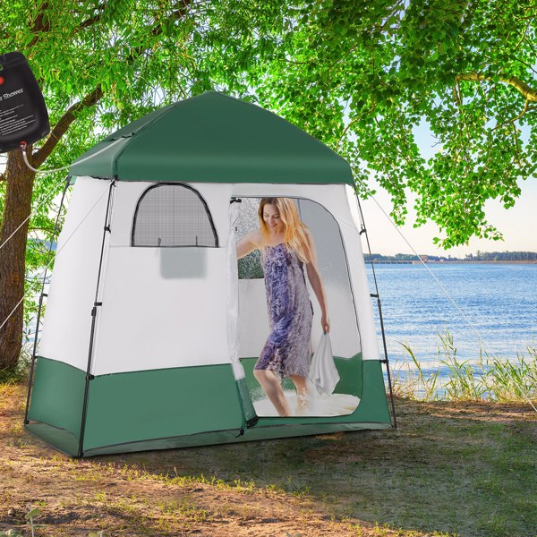 Pop Up Shower Tent  ( Amazon Shipping)（Prohibited by WalMart）