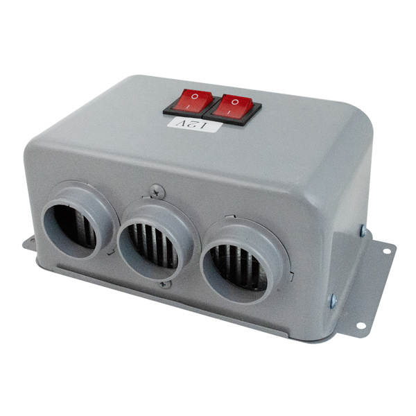 Keep Warm and Safe in the Winter with Our 12V Car Fan Heater - Fast Heating, Frost Removing, 600W Power, 3 Holes for Windscreen - Perfect for Your Automobile