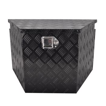 工具箱 29\\" Aluminum Trailer Storage Tongue Tool Box for Pickup Truck MT018009（Amazon & Temu Ban Sale）(No support for returns without reason)