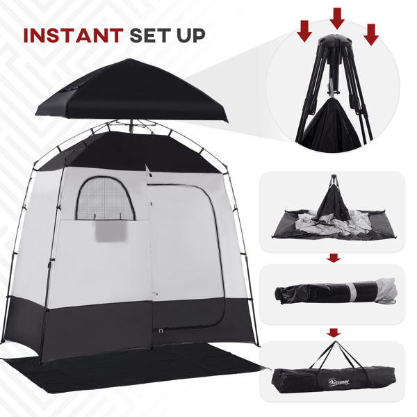 Pop Up Shower Tent  ( Amazon Shipping)（Prohibited by WalMart）