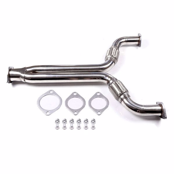 排气管 Fit For 2003-2007 Infiniti G35 2003-2006 Nissan 350Z 3.5L Exhaust Header Kit（禁售亚马逊 & TEMU）(不支持无理由退货)-5