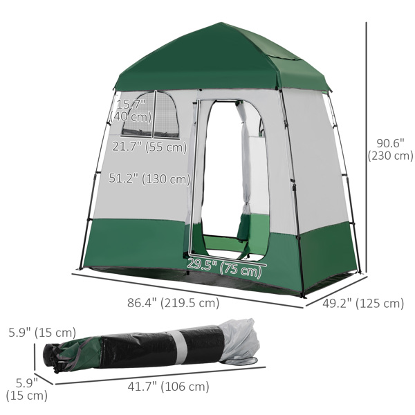 Pop Up Shower Tent  ( Amazon Shipping)（Prohibited by WalMart）