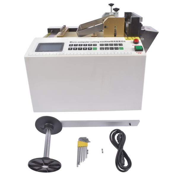 350W YS-100 Auto Heat-shrink Tube Cutting Machine Cable Pipe Cutting Machine